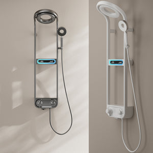 Modern Shower Faucet Set with Adjustable Spray Patterns